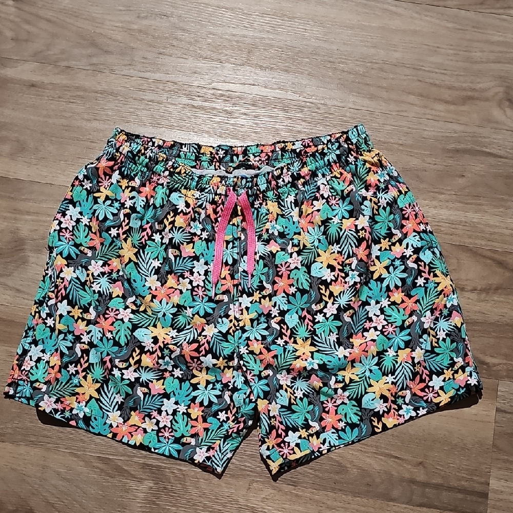 Chubbies Black Floral Women's Athletic Shorts